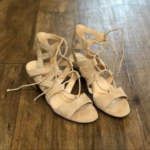 Vince Camuto Fauna Ghillie Lace Up Sandals